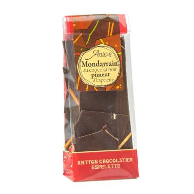 Ballotin de chocolats Basques : noir et lait - Antton Espelette