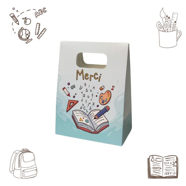 Etui fin d'année "Merci"