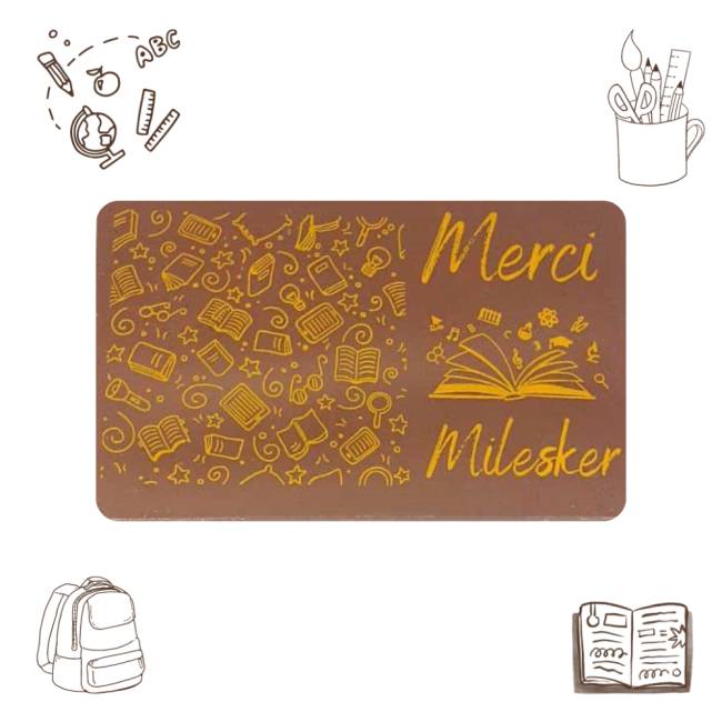 Mini tablette chocolat Lait...