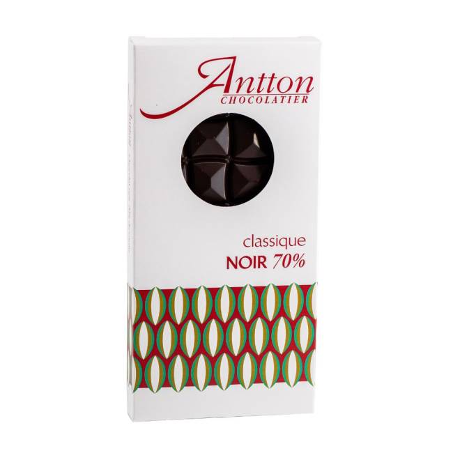 Tablette de chocolat Noir 70%