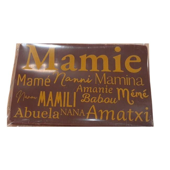 Mini tablette chocolat Lait...