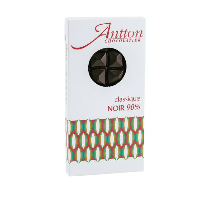 Tablette de chocolat Noir 90%