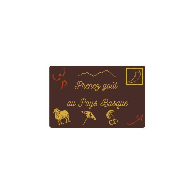 Mini tablette chocolat Noir...
