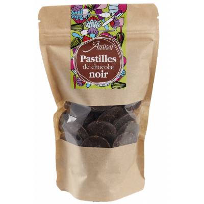 Pastilles de chocolat Noir