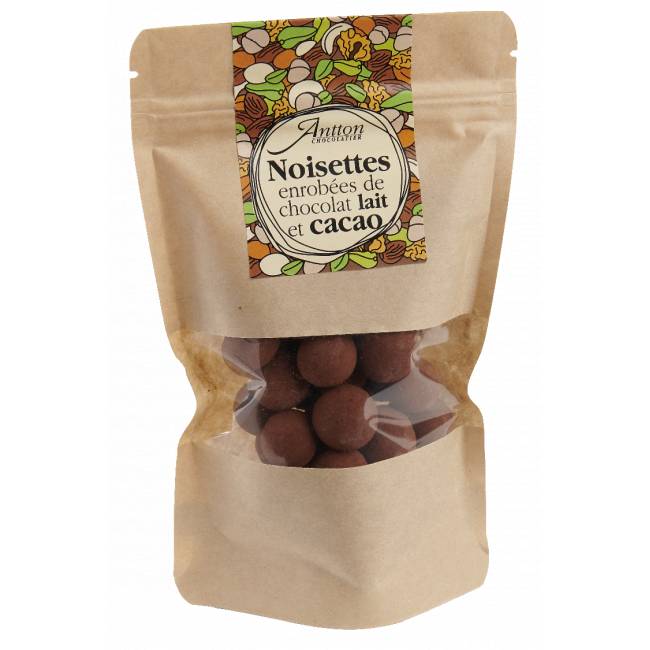 Mendiant au chocolat au Lait 33% de cacao du Pays Basque