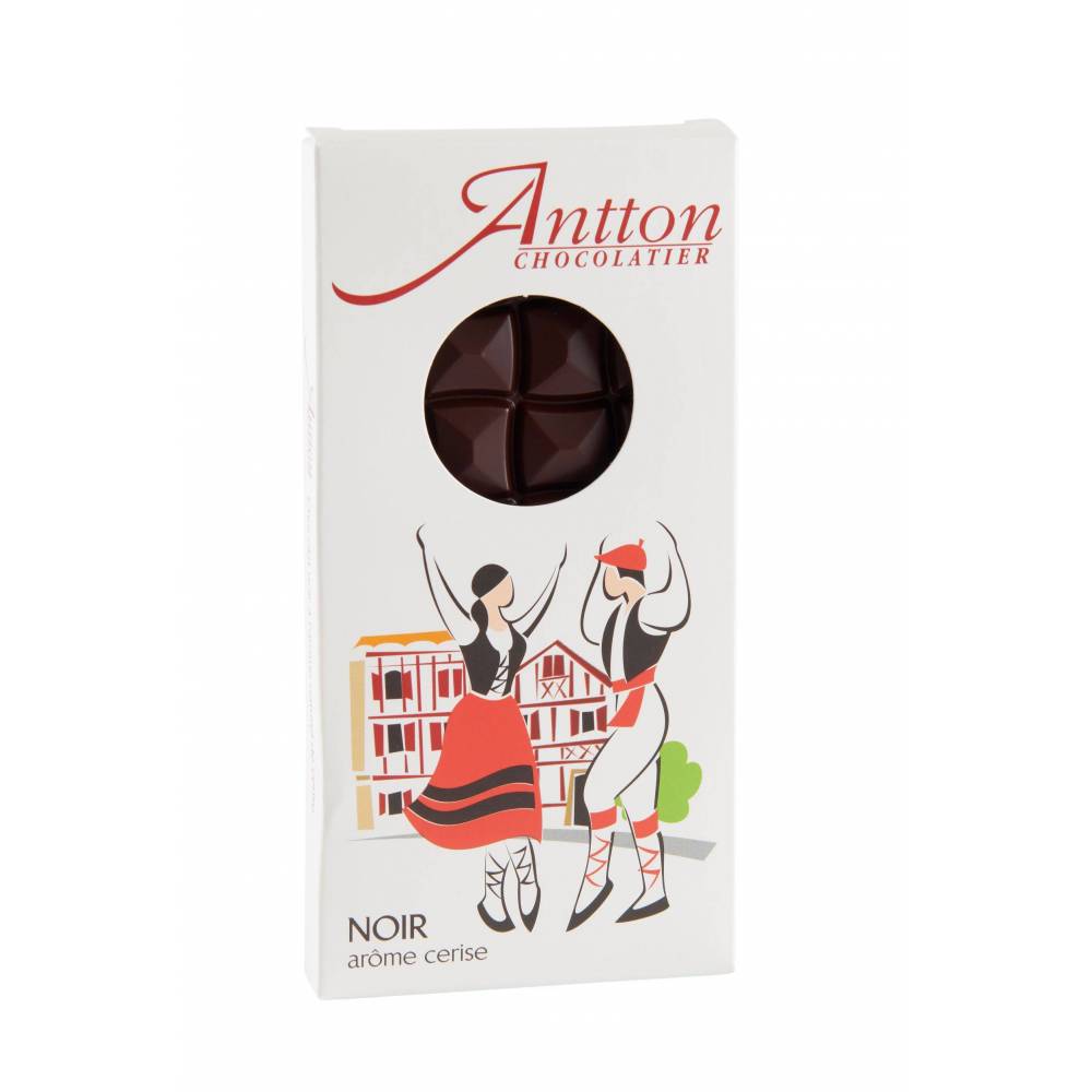 Sachet de Ganache de chocolat Noir à la cerise Gerezia- antton